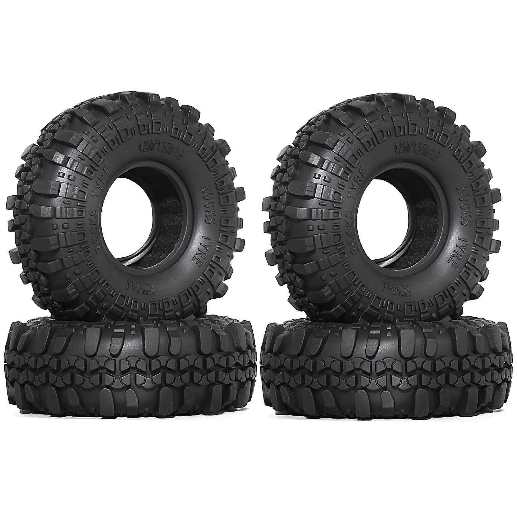 1.9 Crawler Tires 10840mm with Foam for FCX10 Axial SCX10 TRX4 Gen8