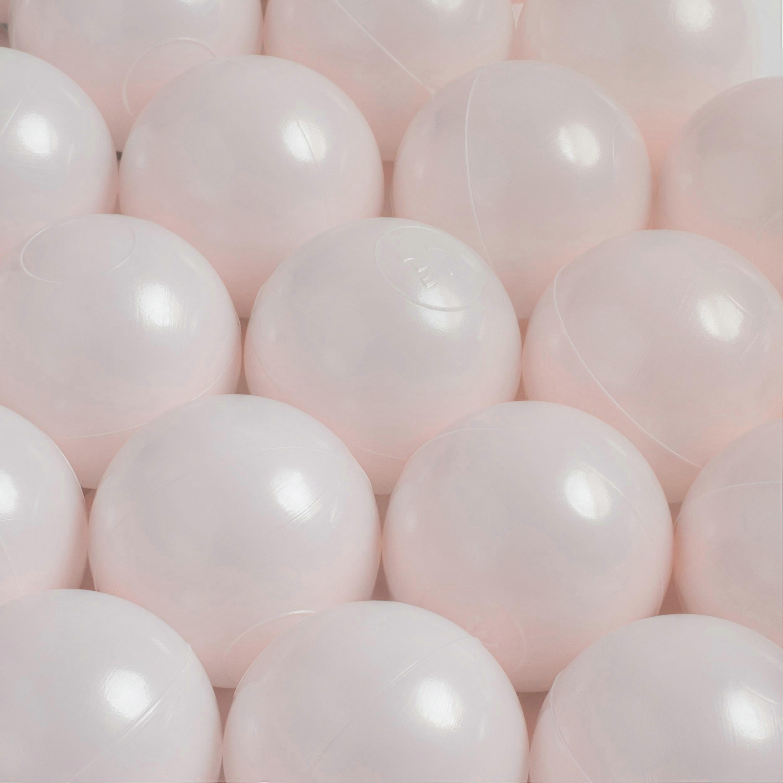 Misioo Dry Pool Balls Σετ 600 τμχ: Ανοιχτό Ροζ