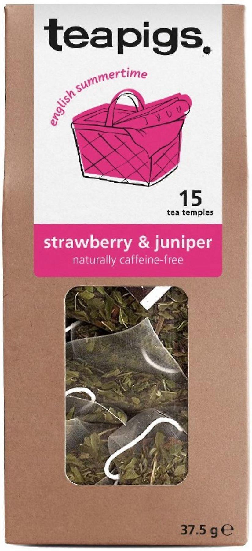 Teapigs 草莓杜松茶浸液 15 茶包