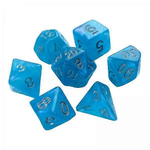 2-4pack 7 Pieces Polyhedral Dices Set Game Dices for Party Game Table Game Card