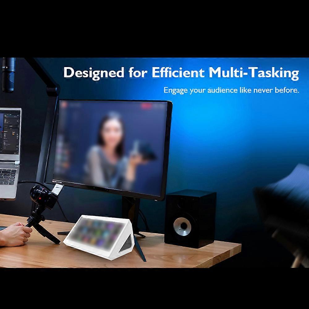 All-in-One Stream Deck Studio Controller with 15 Macro Keys for OBS Twitch YouTube