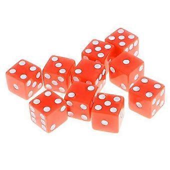 5-10pack 10 Stuk D6 Dobbelstenen Spelen Spellen voor Dungeons and Dragons RPG Gaming