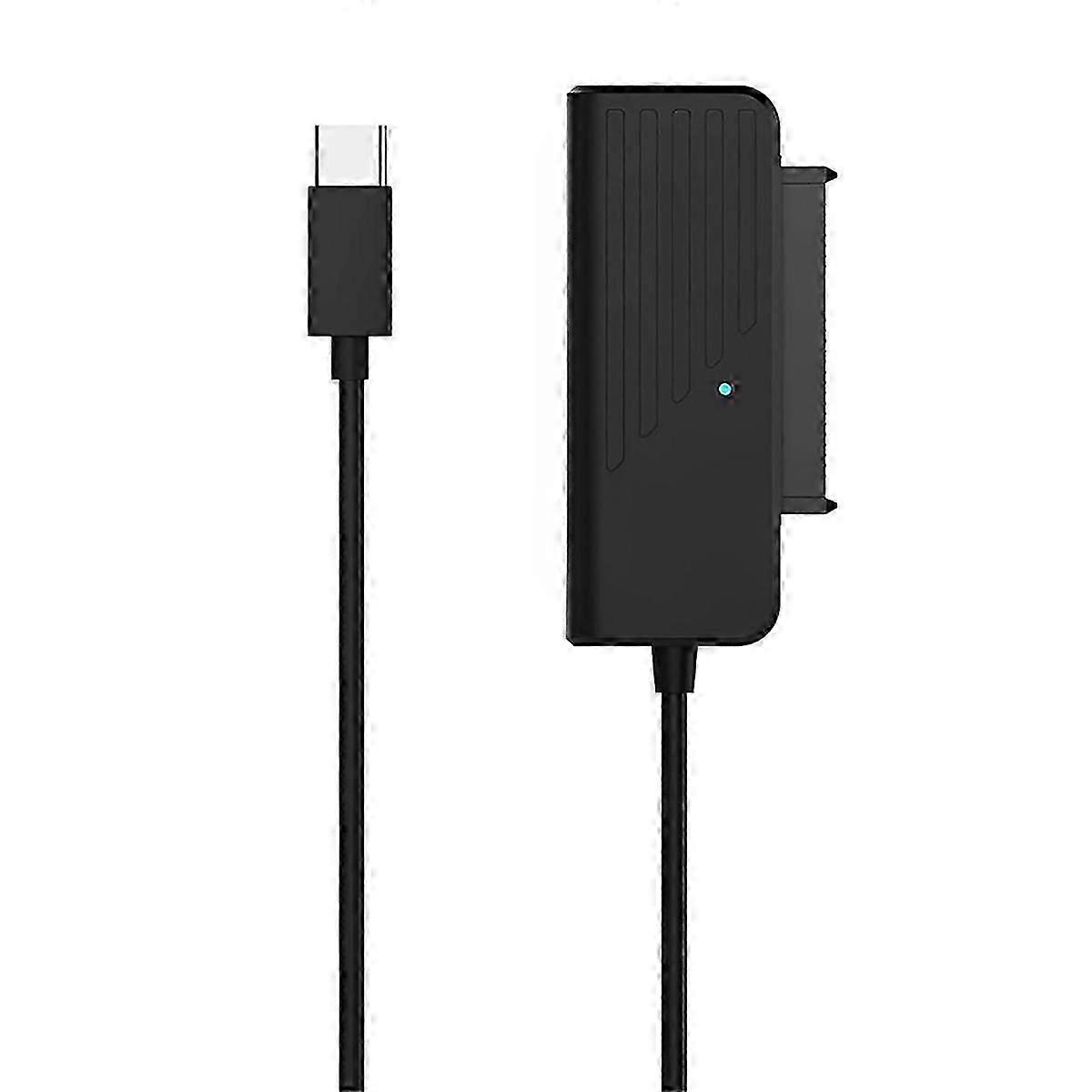 Type-C to SATA Cable for SSD Hard Driver Adapter USB 3.1 to SATA III Compatible for 2.5 Inch HDD an