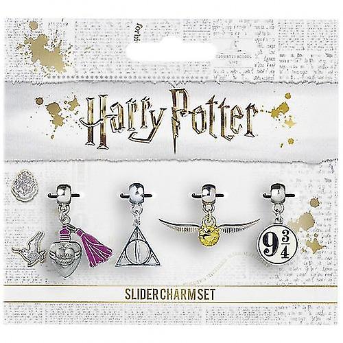 Harry Potter Silver Plated Charms (Set Of 4)
