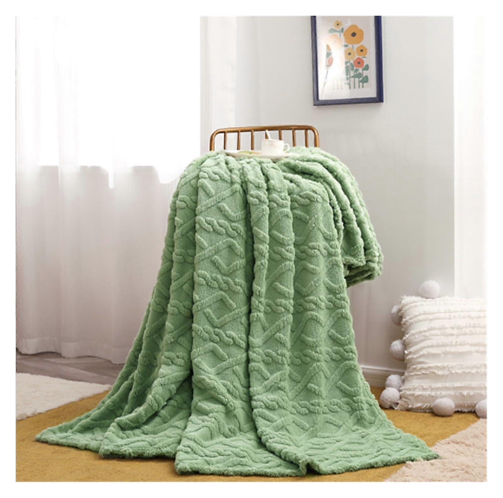 Fleece Blanket Fluffy Soft Cozy For Couch Sofa Bed Stylish Warm Snuggly 150200cm