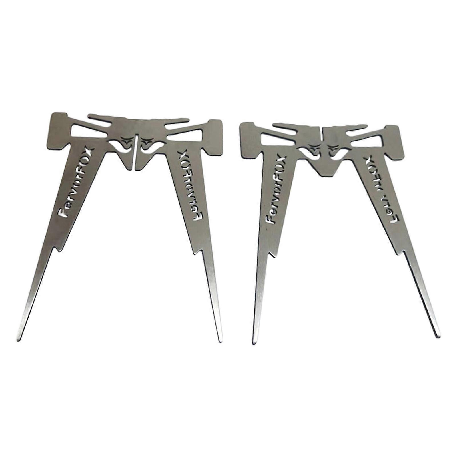 Light weight Multifunctional Pan Stand Stable Rusts Resistant Stove Rack for Campfires Activity