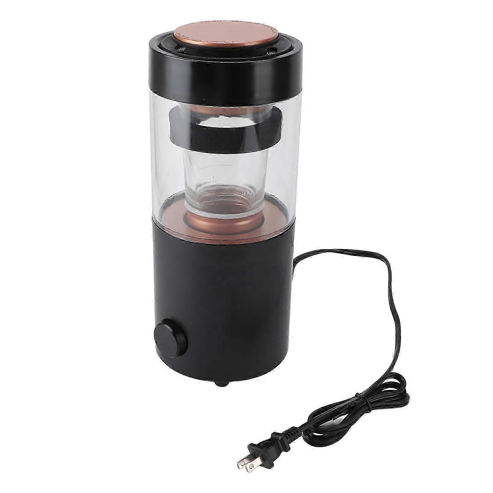 Coffee Bean Roaster 1300w Stainless Steel Transparent Glass Automatic Coffee Roaster Machine With Timer For Home