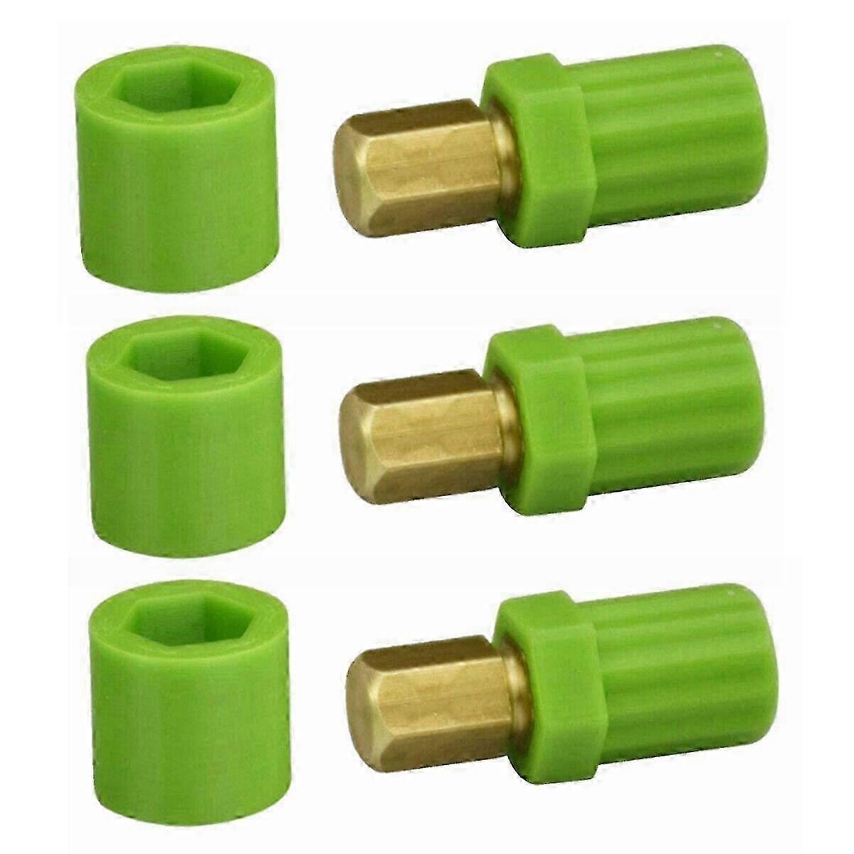 3-Pack Shear Shaft Coupler Roller Kit for Durable and Easy Installation