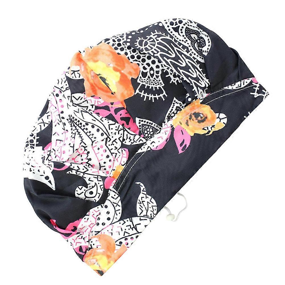 Bathing Cap Multi-colored Polyester Working Cap Sweat-absorption Beauty Care 32x18cm 1Set