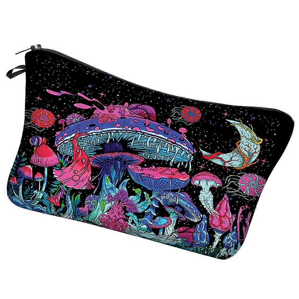 Make Up Travel Bag Bag Rectangular Delicate Design For Women Travelers Multi Functional Storage 1Set
