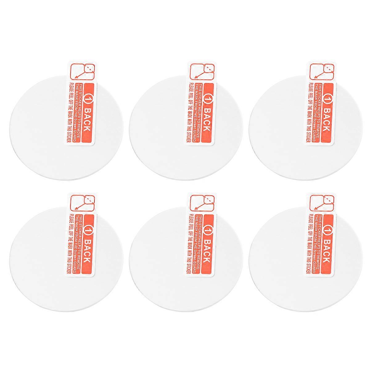 Coverage Screen Protector Tempered Glass Screen Protector For Fenix6 Transparent Dust Protection 6Pcs