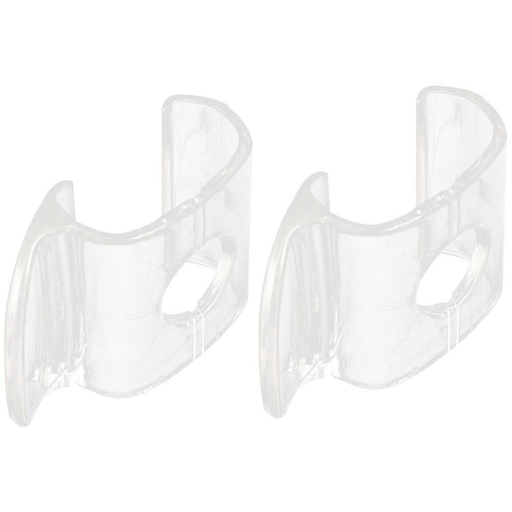 Cordless Blinds Pull Handle Bottom Blind Rail Handle Hooks 5.7x3.8cm 2Pcs For Window Treatment