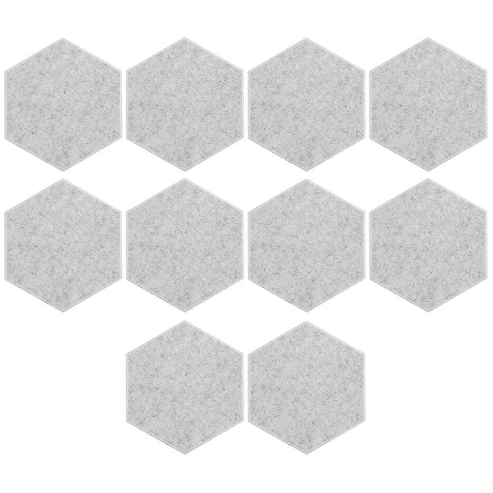 Hexagon Sound Panels Acoustic Padding for Noise Reduction, Soundproofing Material for Home Office Studios, Easy to Cut and Install Decorative Wall