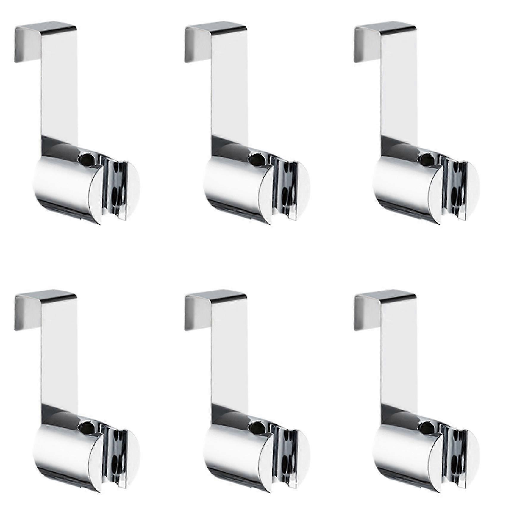 6X Sprühgerätehalter mit WC-Aufhängehalterung für Bidet-Stab-Sprühgerät