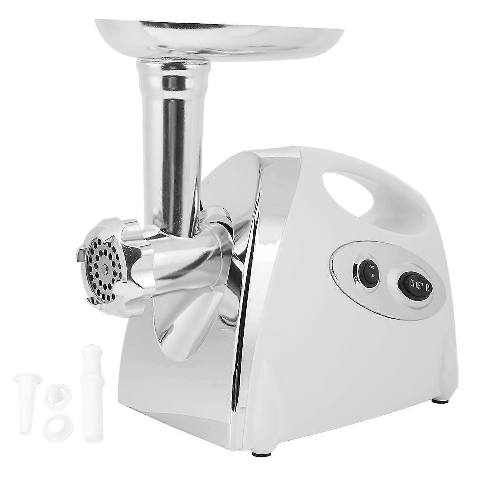 Home Electric Multi Function Automatic Meat Grinder High Power White Meat Grinder