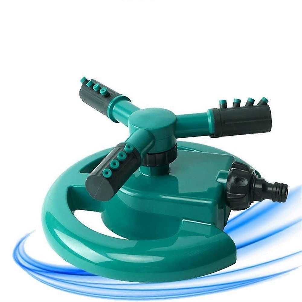 360 Degree Rotating Garden Sprinkler System, Butterfly Series, Three-Pronged Design, Size: Single Connection