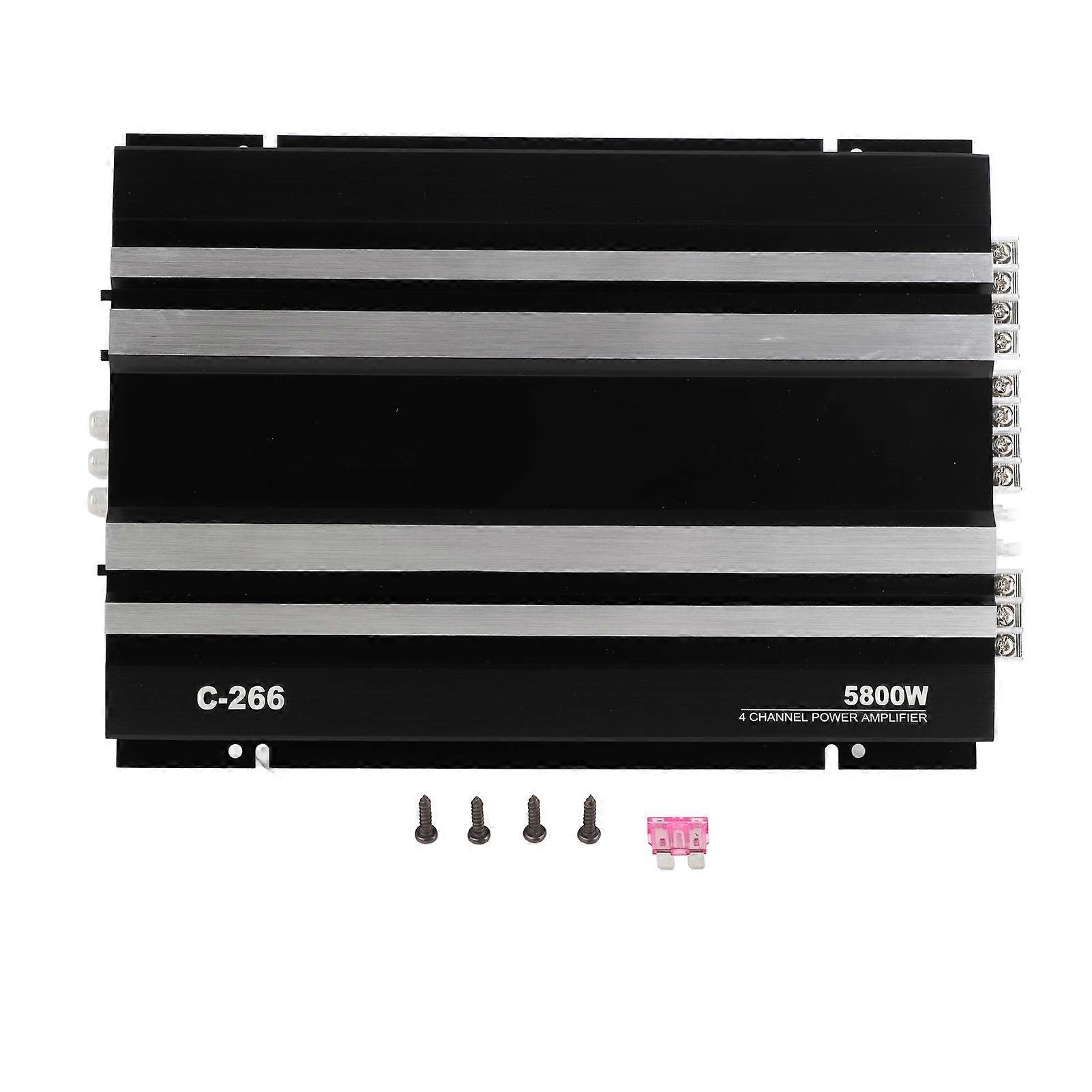5800W Car Amplifier for High Power Audio System 2/4 Ohms