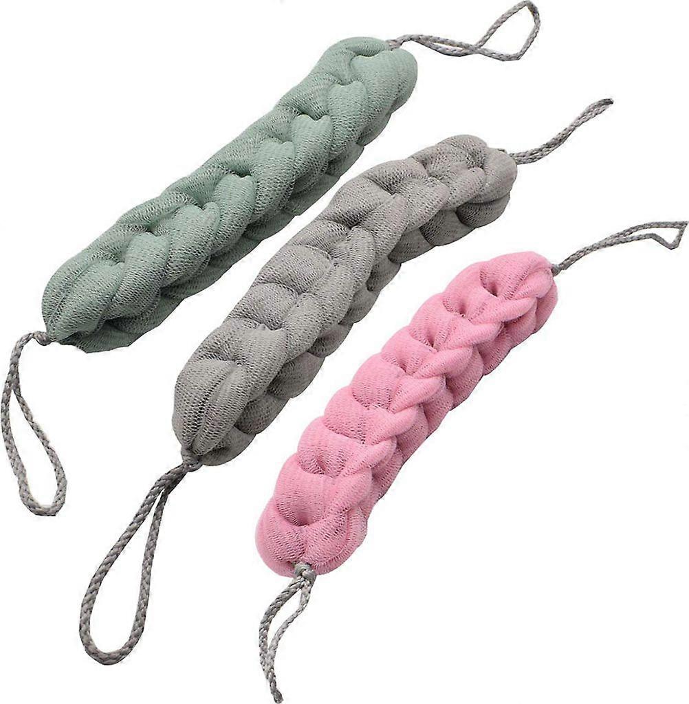 3pcs Bath Sponge - Shower Sponge, Back Soap