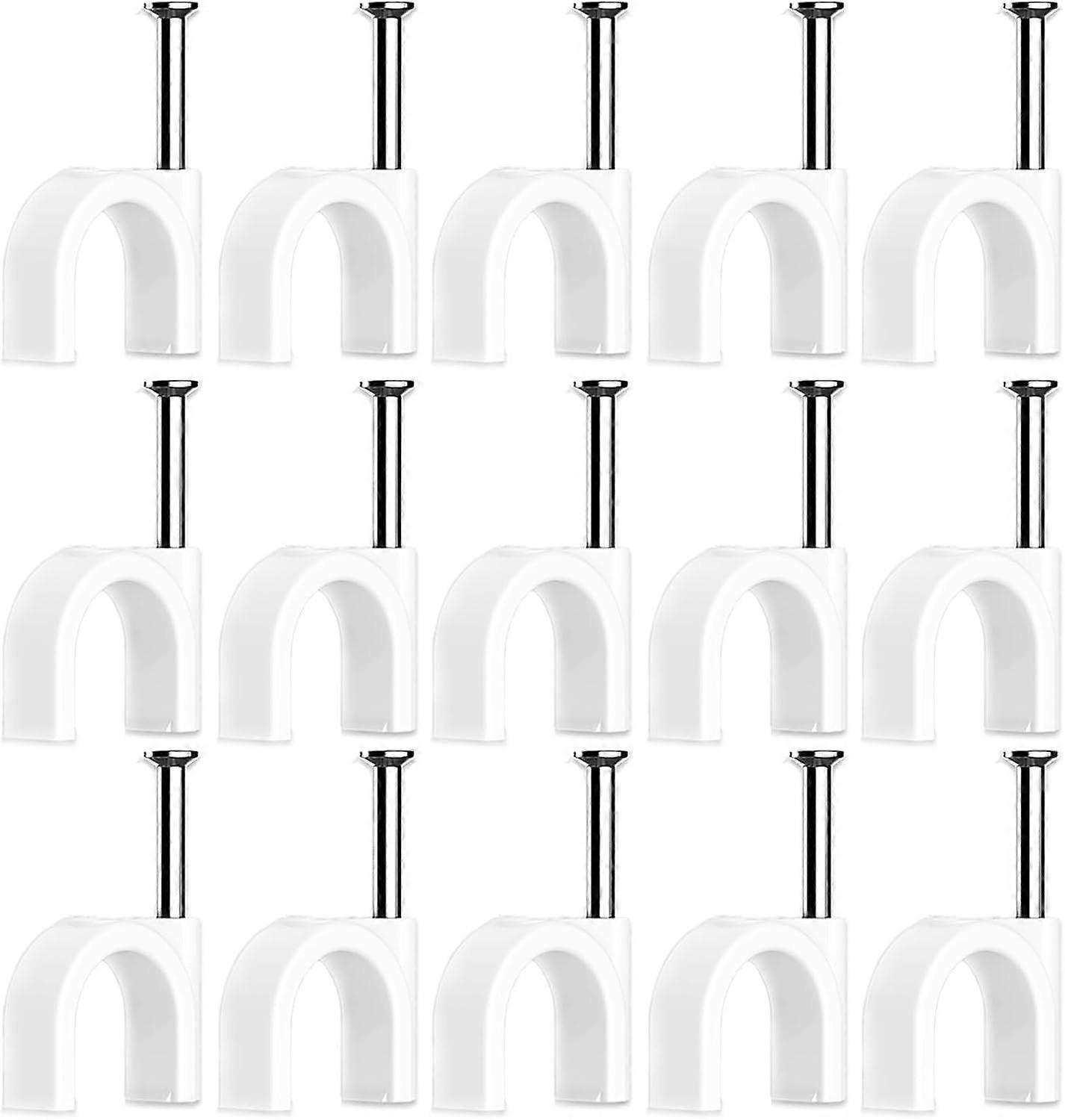 100 Pieces Electric Cable Clips, Electric Cable Fixing, Electric Wire
