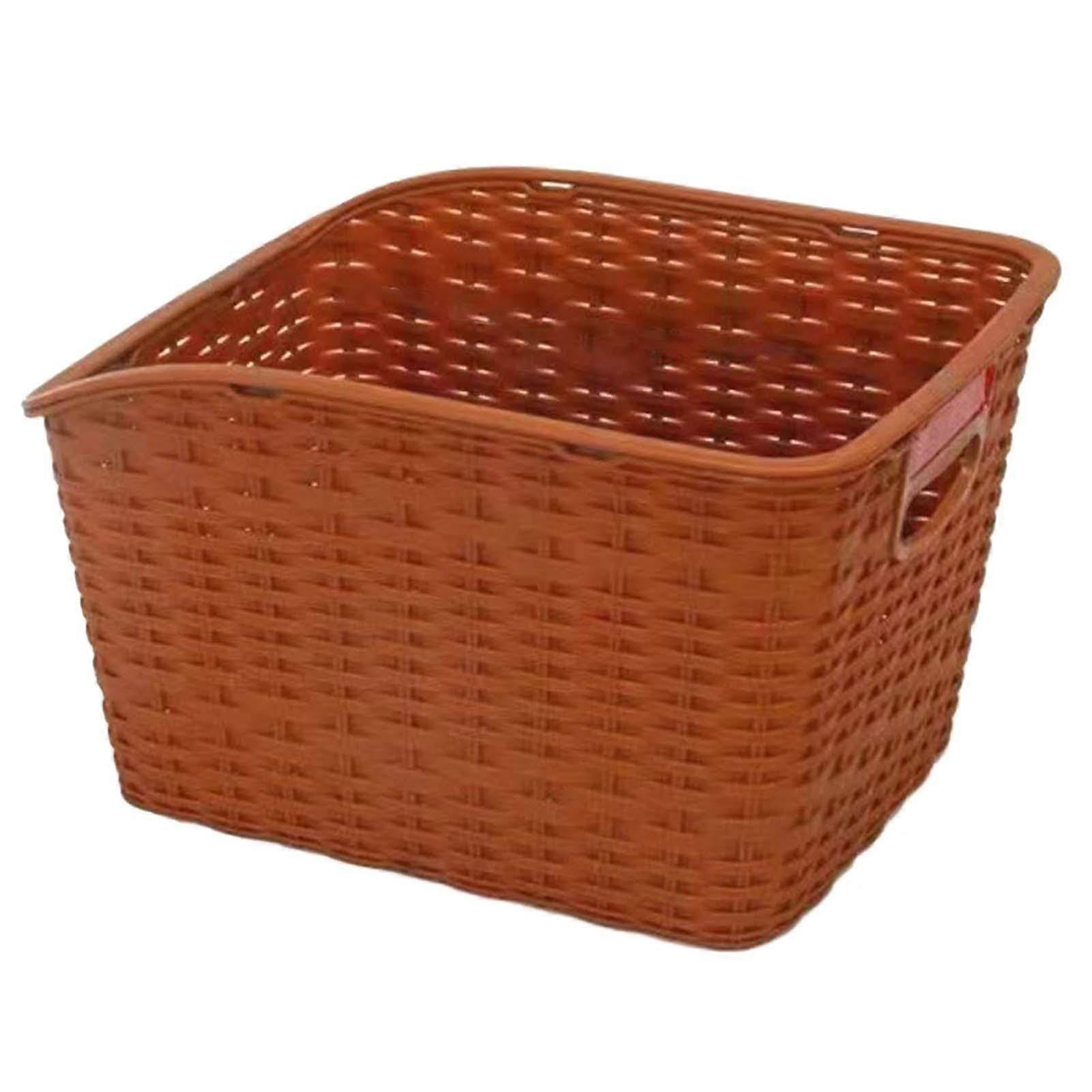 Rear Bicycle Basket for Mountain Bikes, Durable Storage Container, Pannier Rack Organizer for Sundries, Waterproof Design