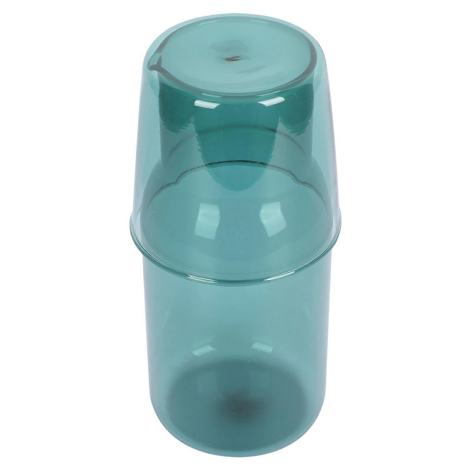 1 Set Glass Cup Water Kettle Home Bottle Creative Drinking Supply