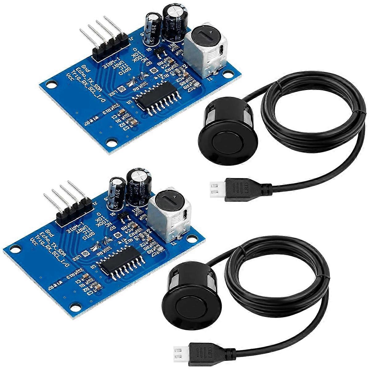 2pcs Ultrasonic Distance Sensor for Distance Measurement Obstacle Avoidance Industrial Control -SR0