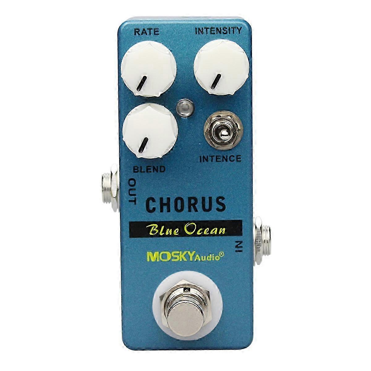 Chorus Guitar Effect Pedal med True Bypass och Metal Shell för basgitarr.