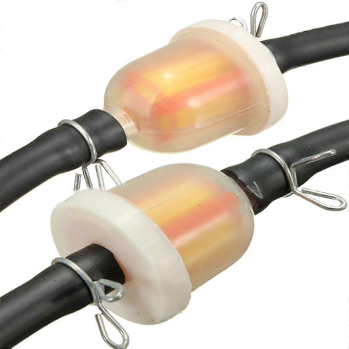 Petrol Inline Filter Hose Pipe With Clips For 2 Stroke Mini Moto Compatible Dirt Bike