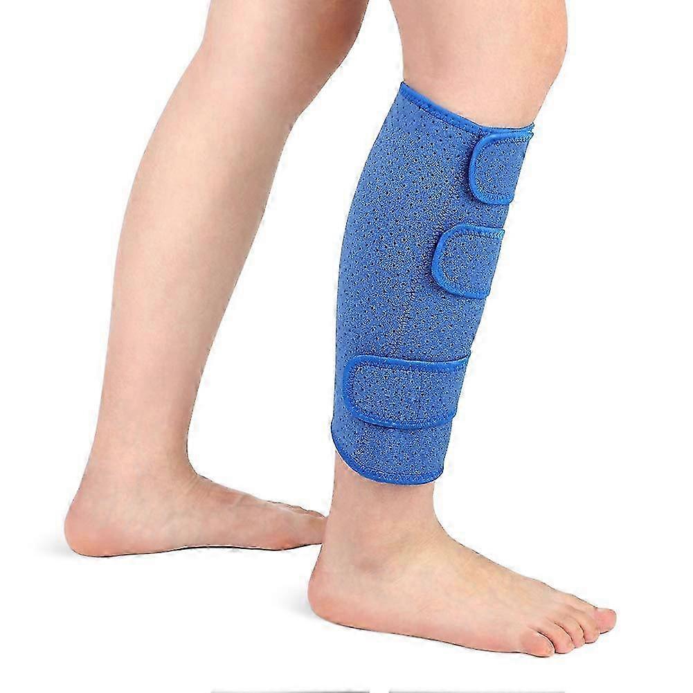 Support de mollet Attelle de tibia Enveloppe de compression Manchons en néoprène Réglable Bre