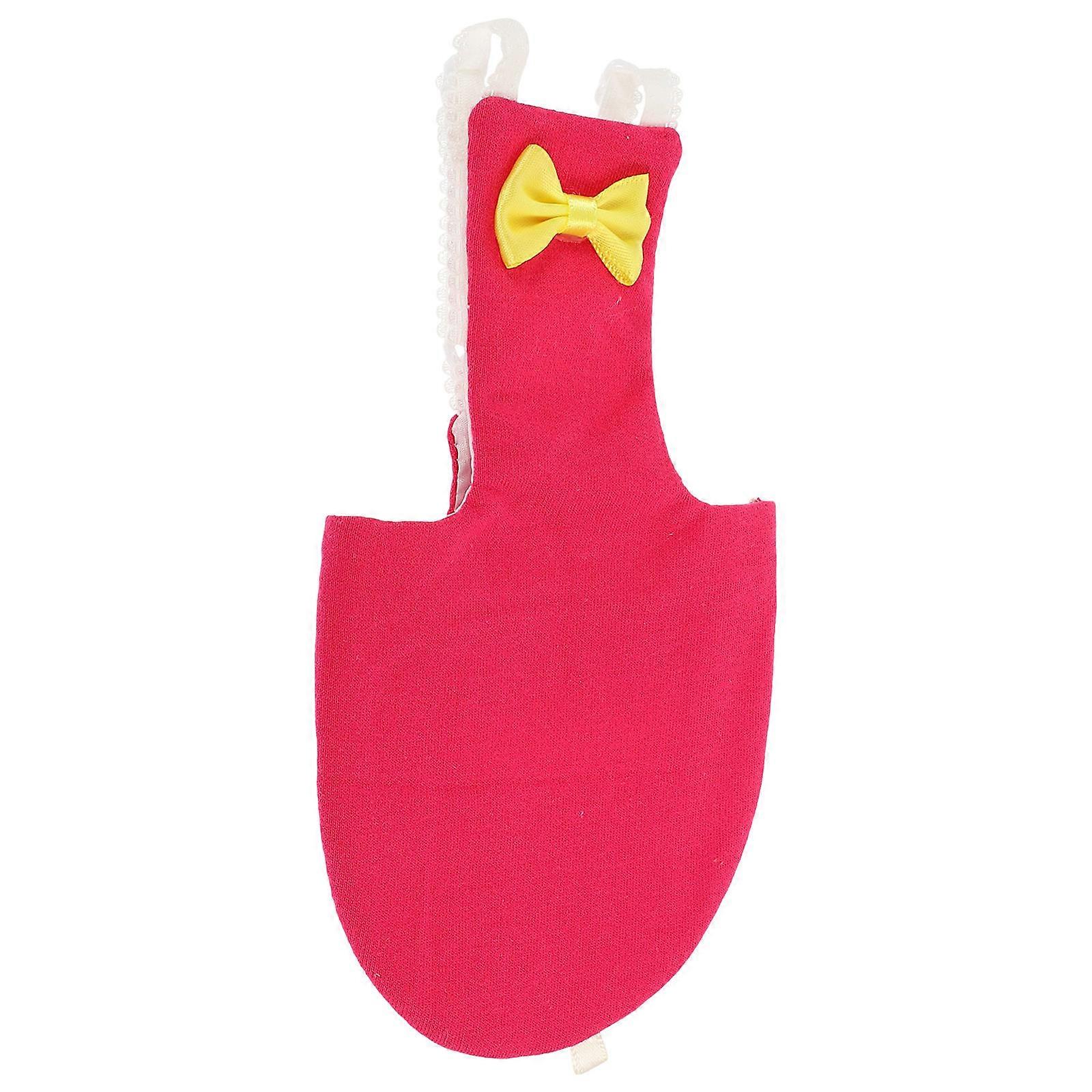 Parrot Diaper Flight Suit – Washable Bird Diaper Clothing with Bow Decoration, Lightweight and Breathable Accessory for Comfortable Wear