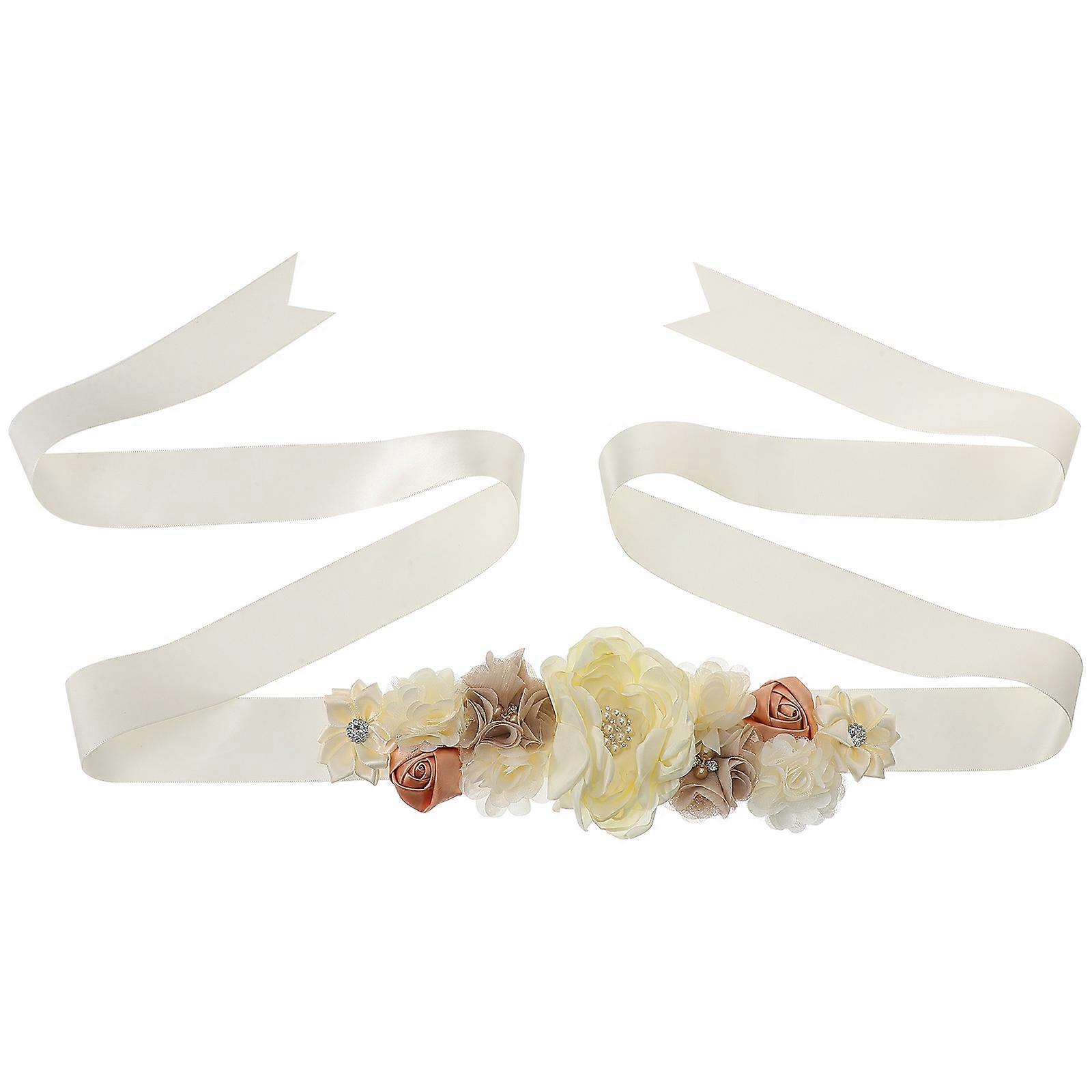 a polished and engaging product description for your **Flower Belt for Pregnancy Shower / Belly Sash with Floral Decor**:
🌸 **Elegant Flower