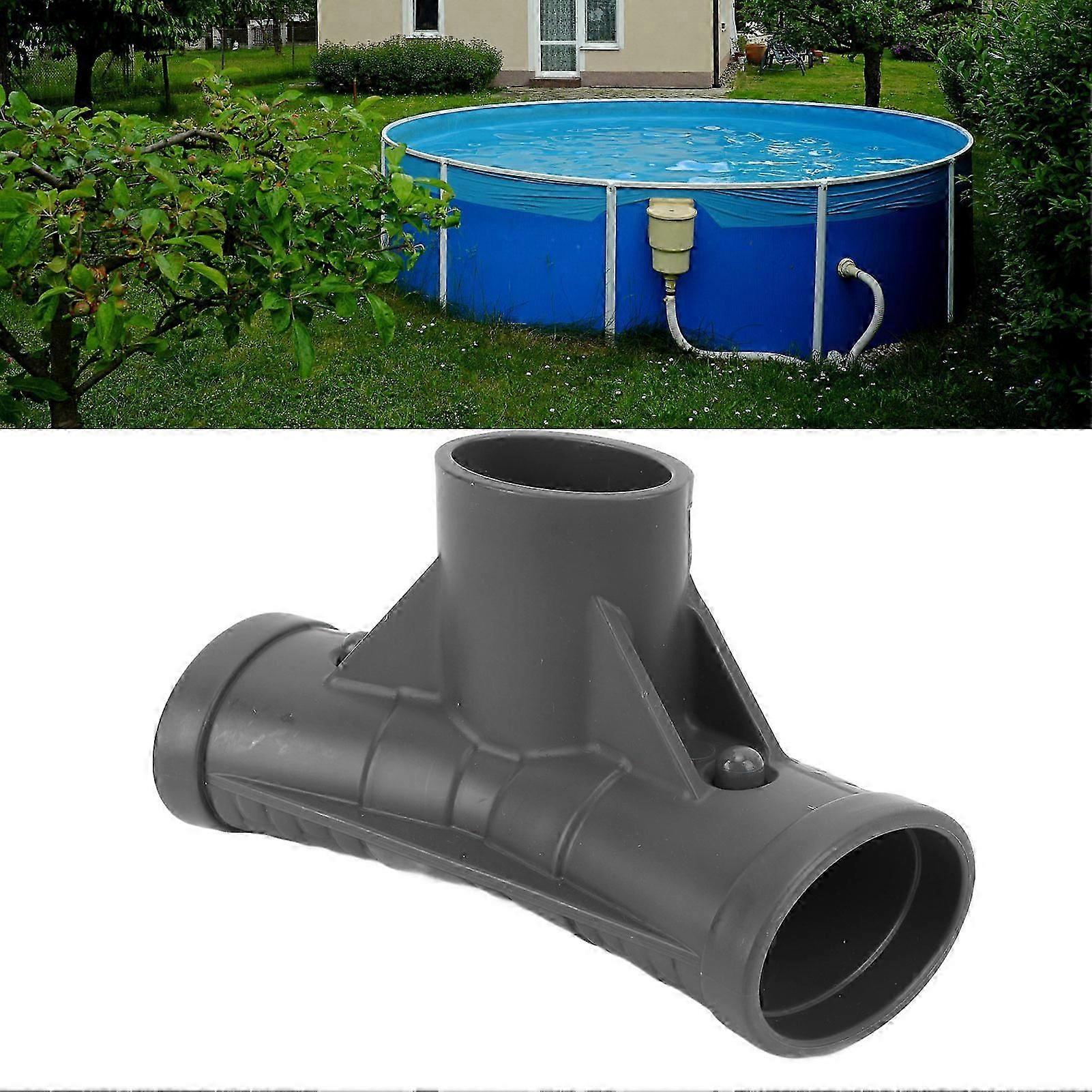 Conector Pool T Înlocuire ovală din plastic Conector cadru comun T pentru P07082 Accesoriu piscină