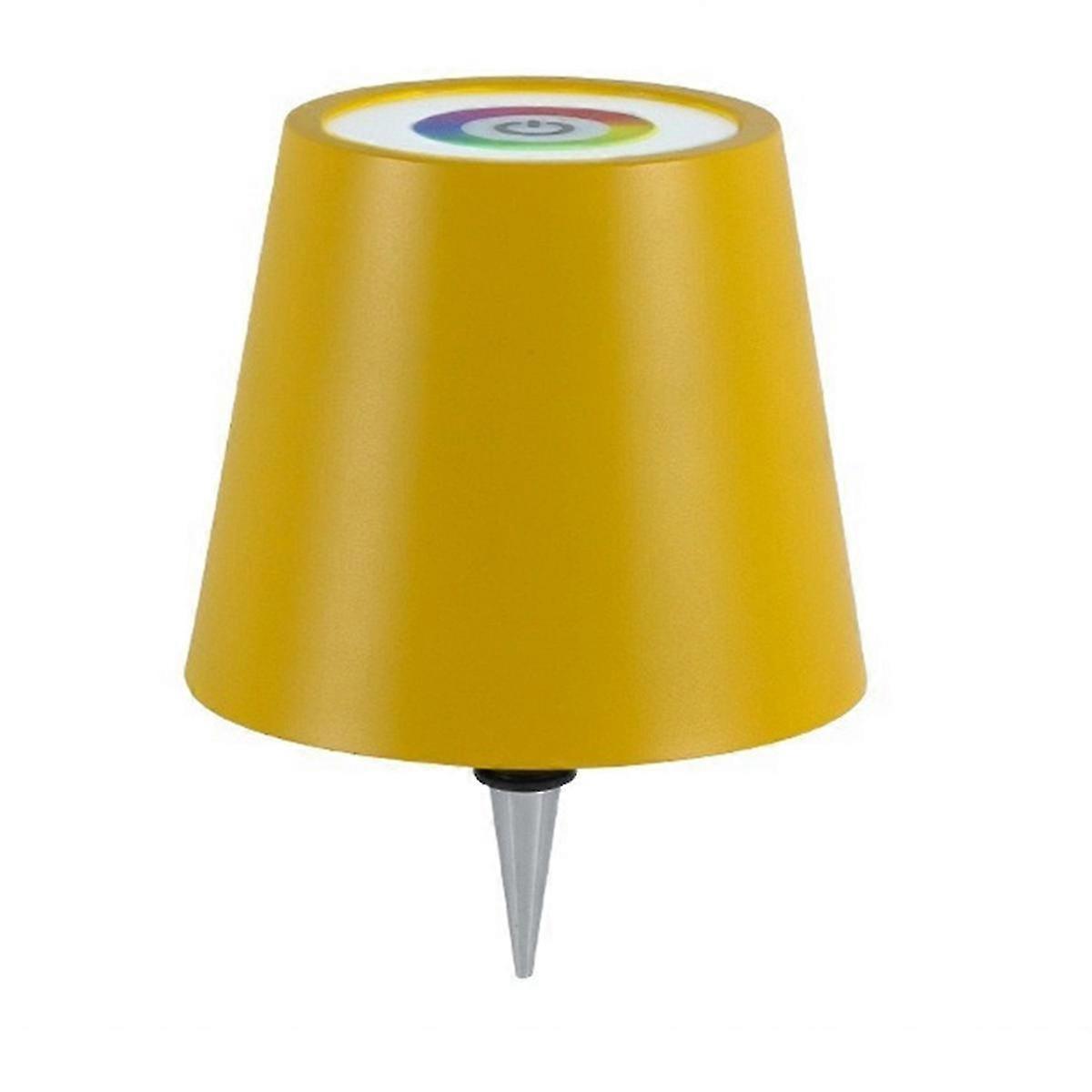 Wireless Bottle Lamp RGB Modes & 3 Color Stepless Dimming Bottle Lamp Shade Rechargeable Bottle Ligh -A