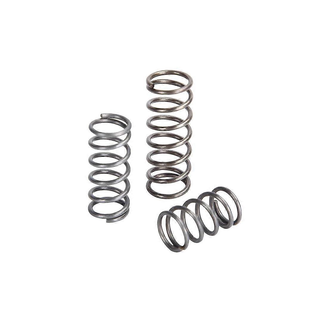65 Mn Compression Spring 0.4–0.5 mm Wire Diameter, 10 Pieces 0.5x10x45 mm, Steel Spring for Various Applications