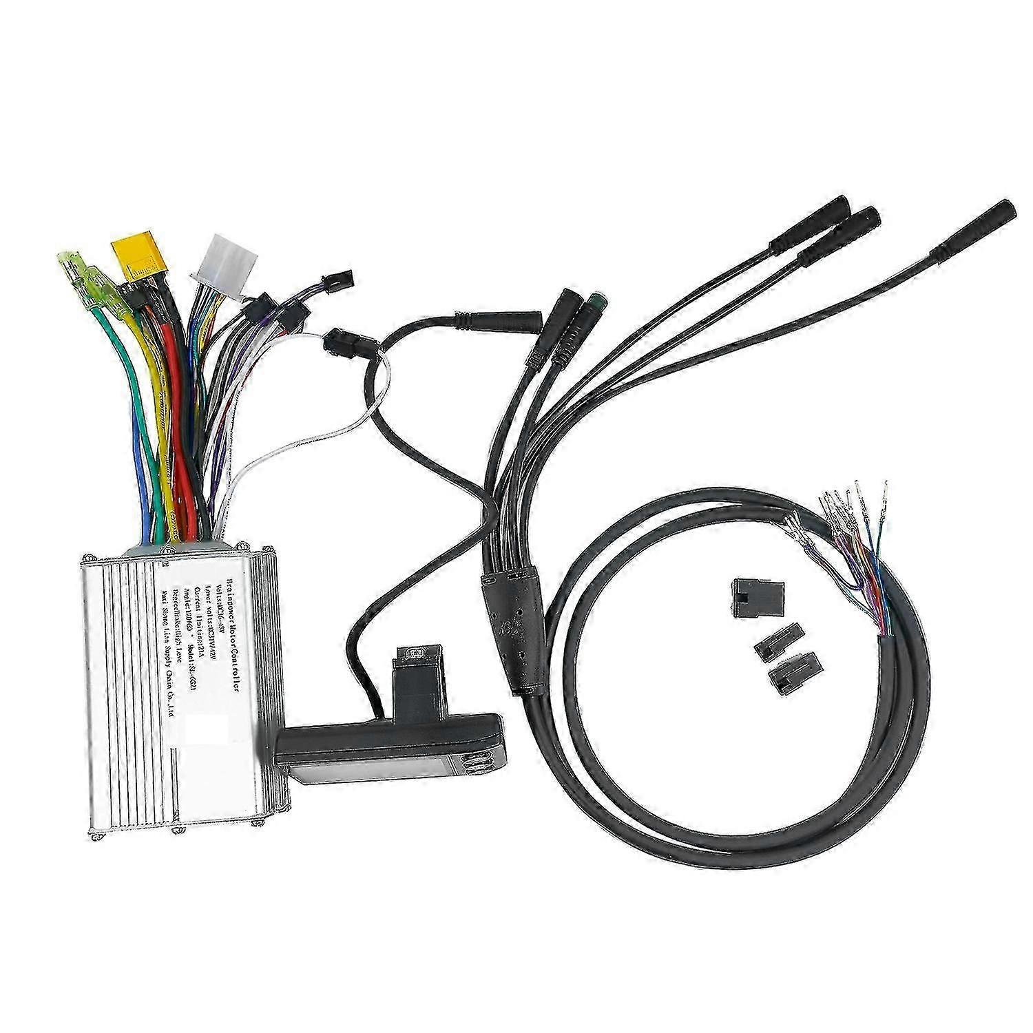 Ebike Controller 48V 21A 1000W Motor Controller E-Bike Brushless Speed Driver and S866 LCD Display Set