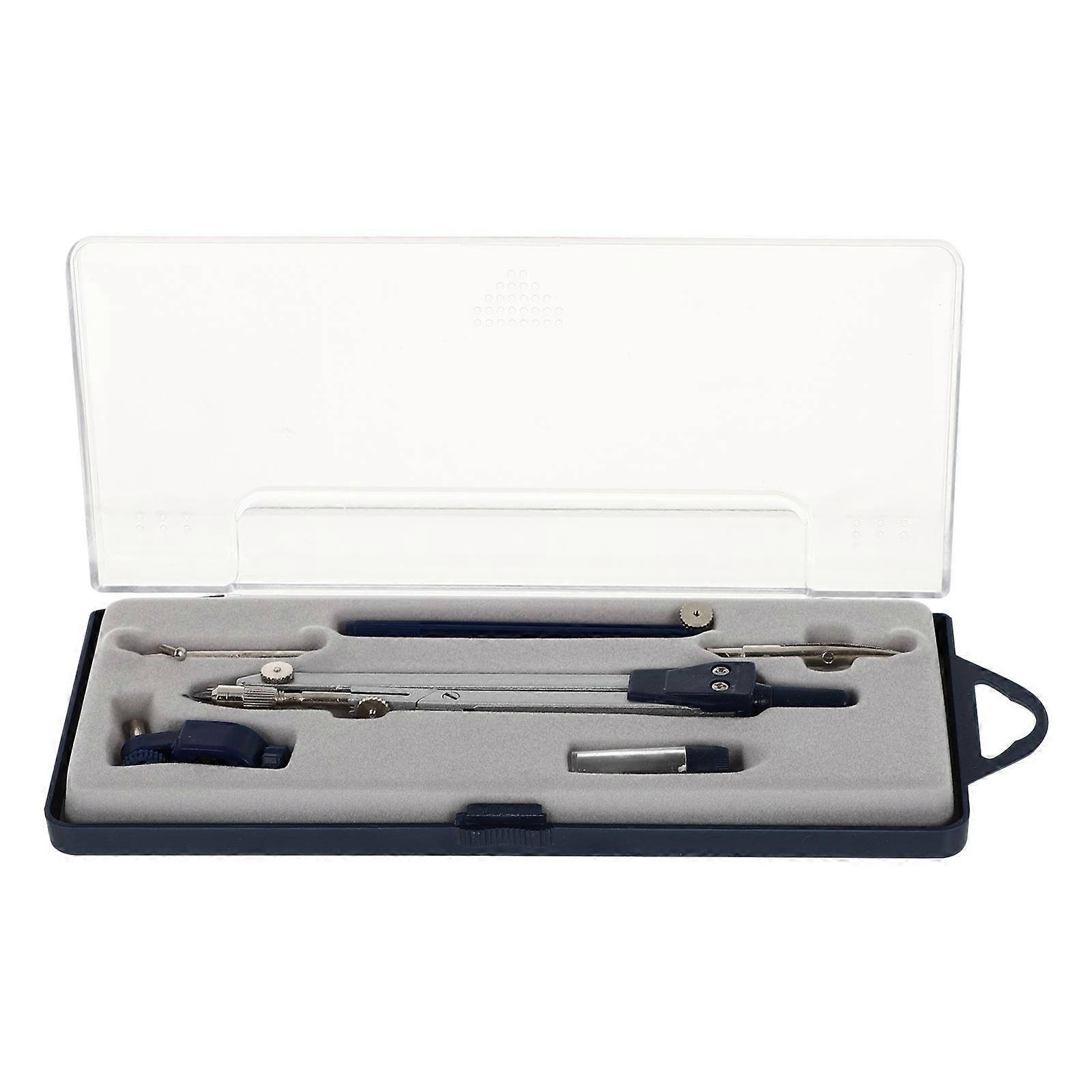 1 Set Metal Compass For Circle Drawing Tool For Architects Engineers And Students Portable And Lightweight For