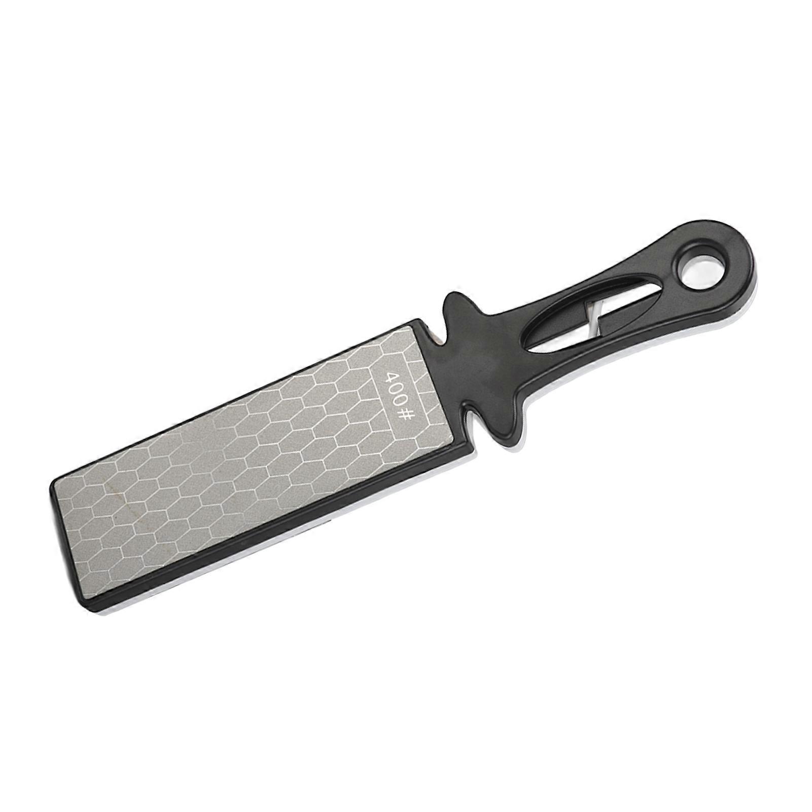 Knife Sharpener Multifunctional Diamond Dual Sided 400 1000 Grit Scissors Razor Sharpening Tool 