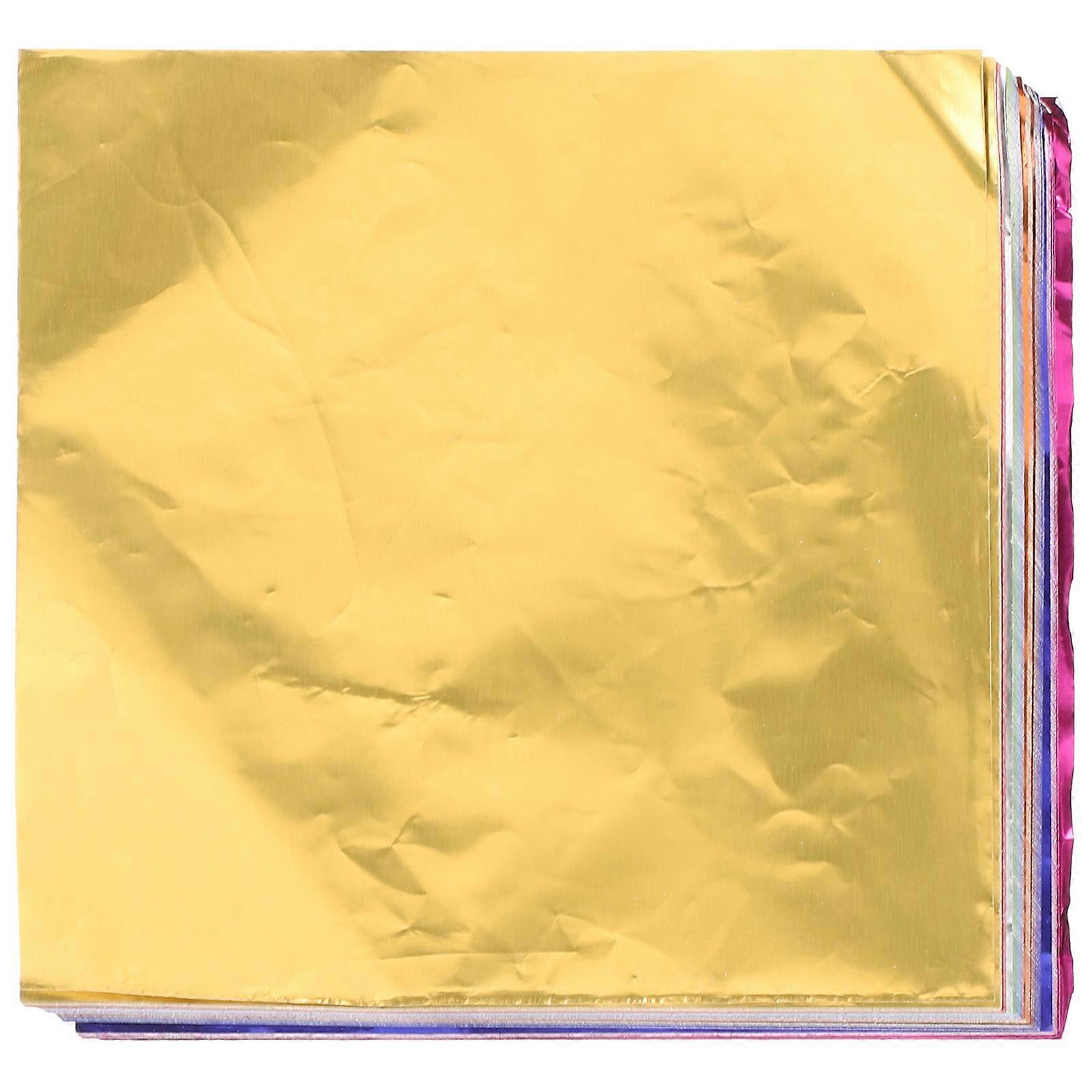 200pcs Tin Foil Papers for Candy Wrappers Chocolate Caramels Packaging Foil Candy Wrappers