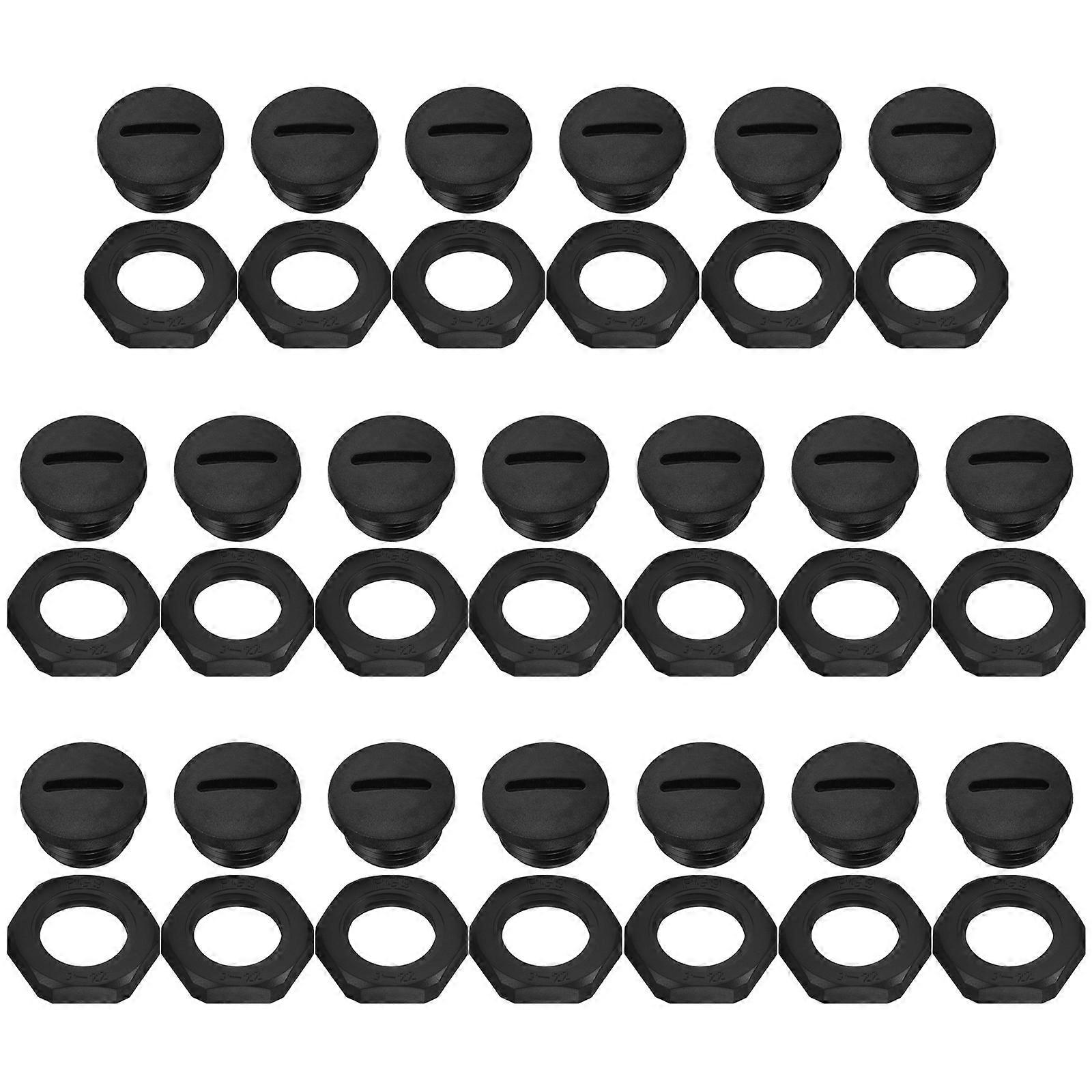 Hole Plugs 20Pcs Cylindrical Chair Leg Caps Designed For General Users With Waterproof Protection Capability