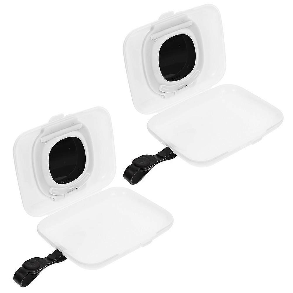 Here's a polished product description for your **2pcs Portable Wipes Case Black Refillable Wipe Dispenser with Lanyard**:
### 🧴 2pcs Portable