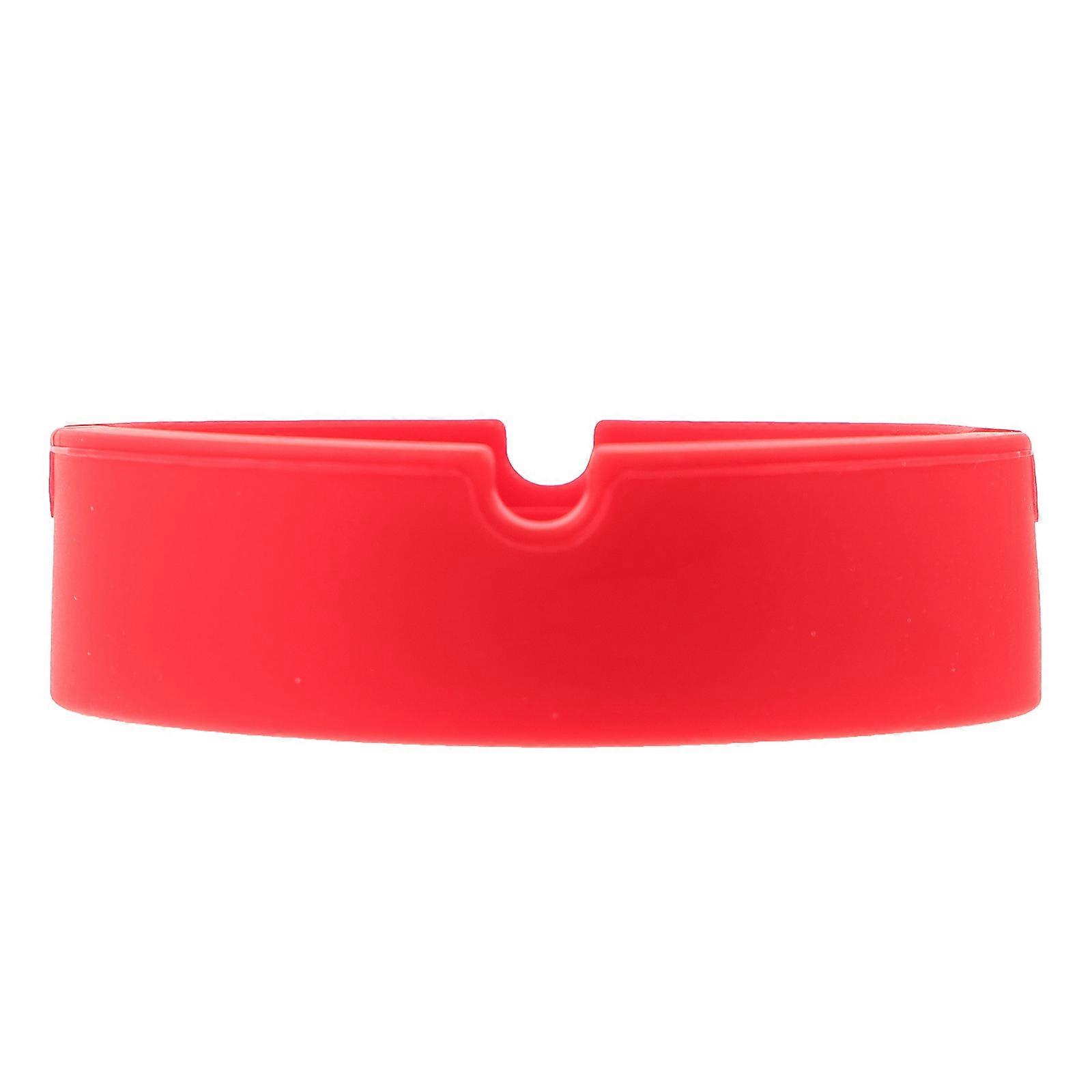 Beer Bottle Holder Protective Base Silicone Material Square Shape 8.3X8.3X2.3CM 1Pcs