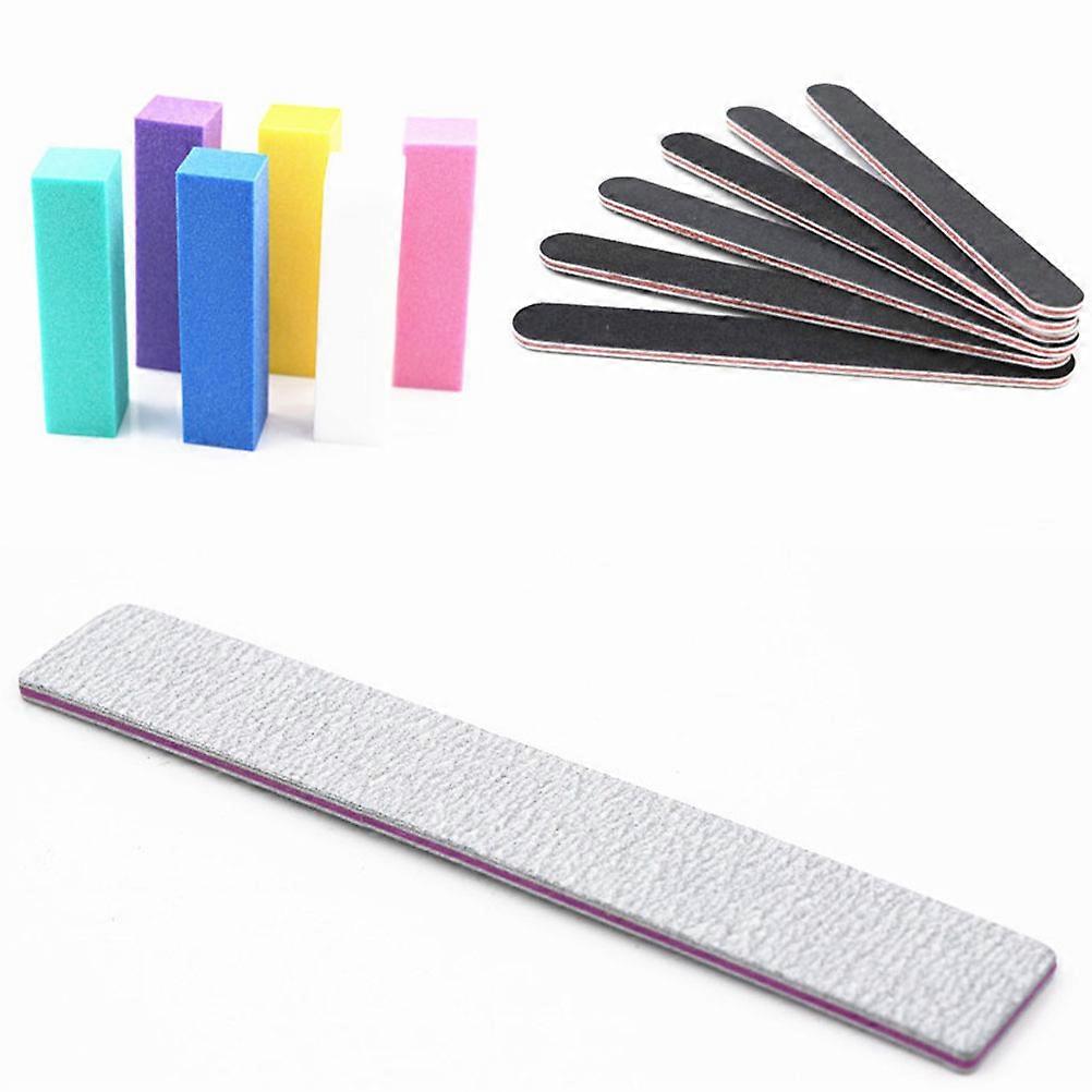 13pcs Manicure Sanding Block Nail Polishing Strip Portable Nail File Durable Nail Art Polisher Nail Buffers Manicure Tools(6pcs Sanding Block, 6pcs
