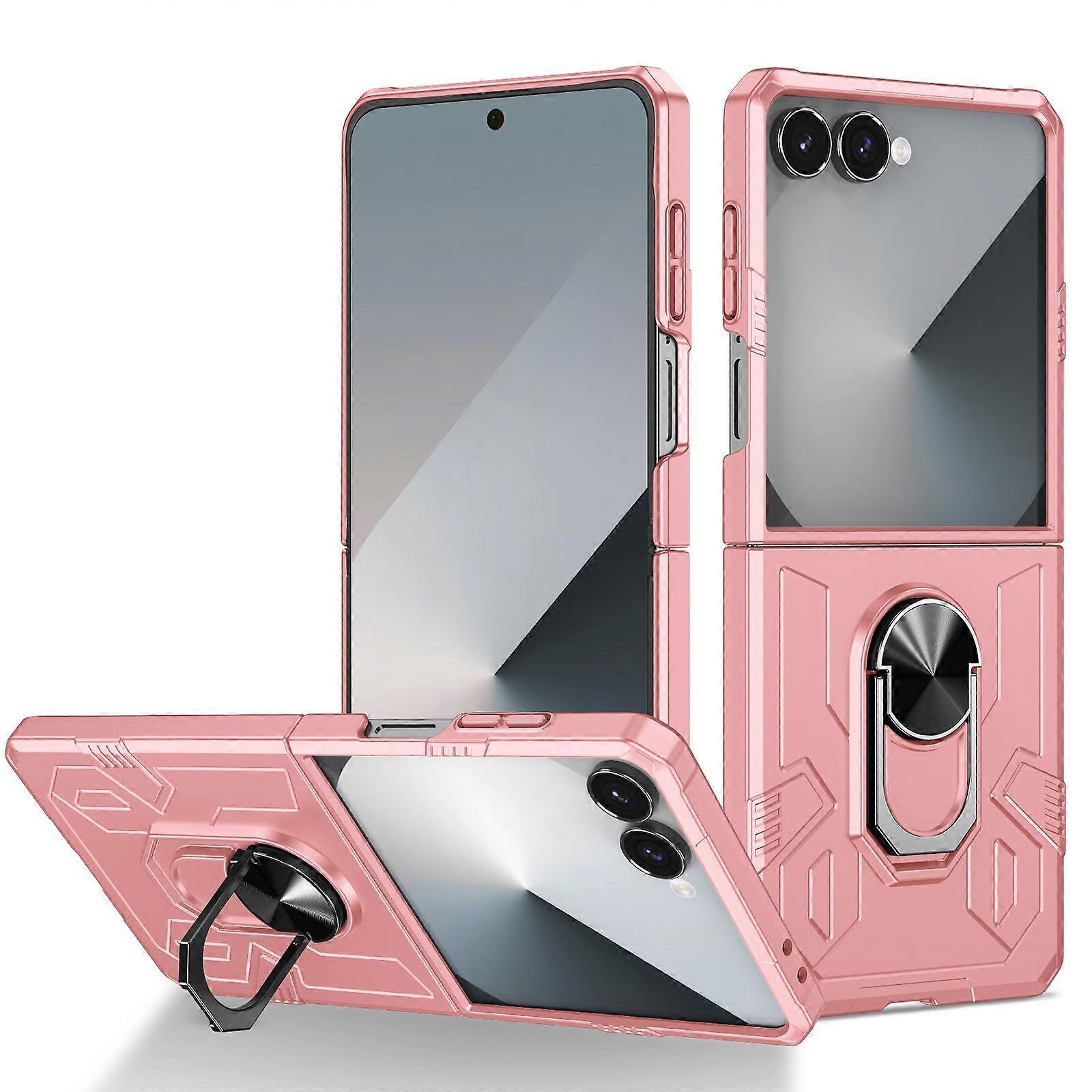 Matte UV Armor Ring Shockproof Phone Case