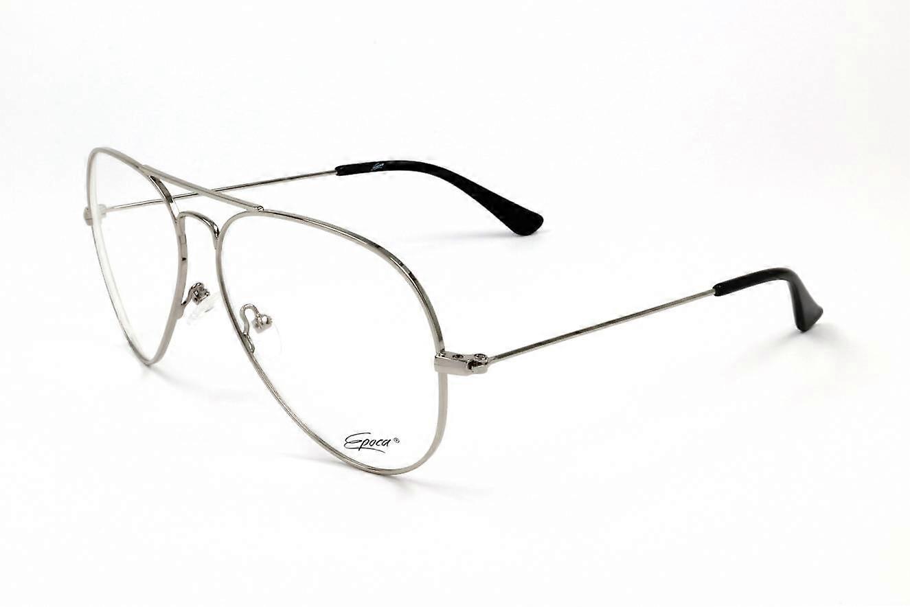 Eyewear Frames Epoca E2070 01 SHINY SILVER 58/14/145 UNISEX