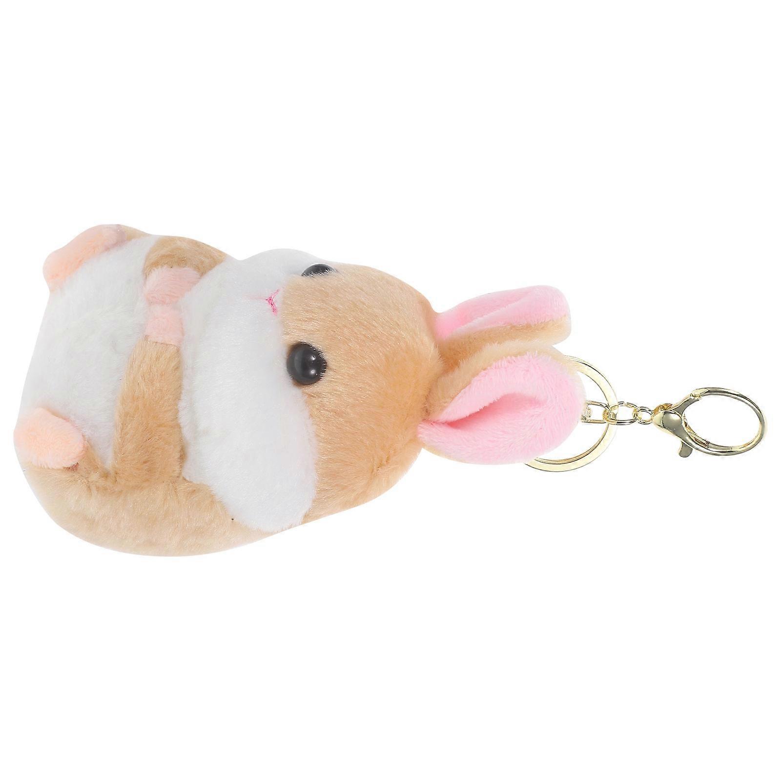 Charming Animal Themed Handbag Pendant Keychain For Wives Versatile Accessory 12.00X8.00X7.00CM Yellow 1Pack