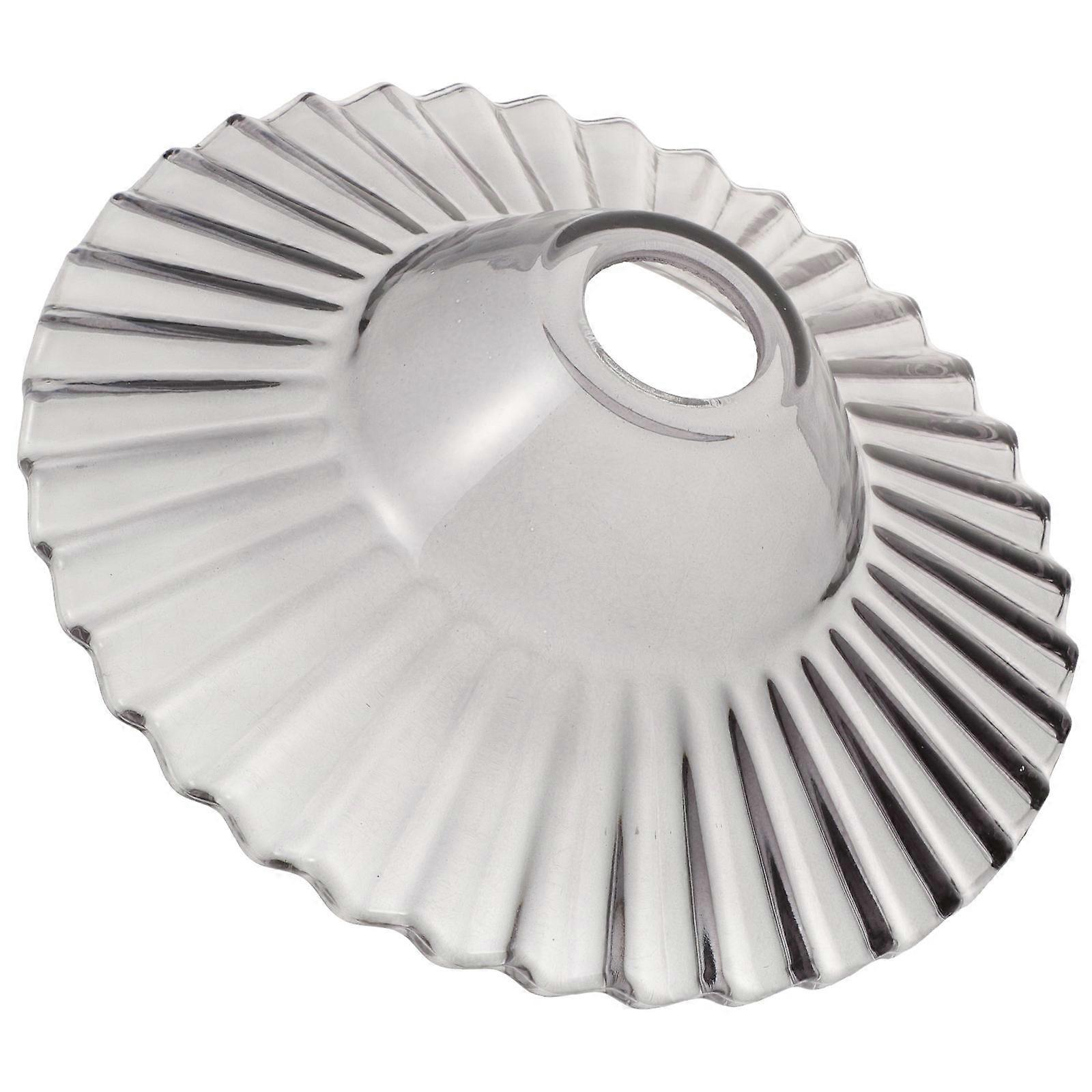 Elegant Nordic Style Glass Lampshade Suitable For Household Chandelier's Illumination 21.5X21.5CM Light Diffusion 1Pack