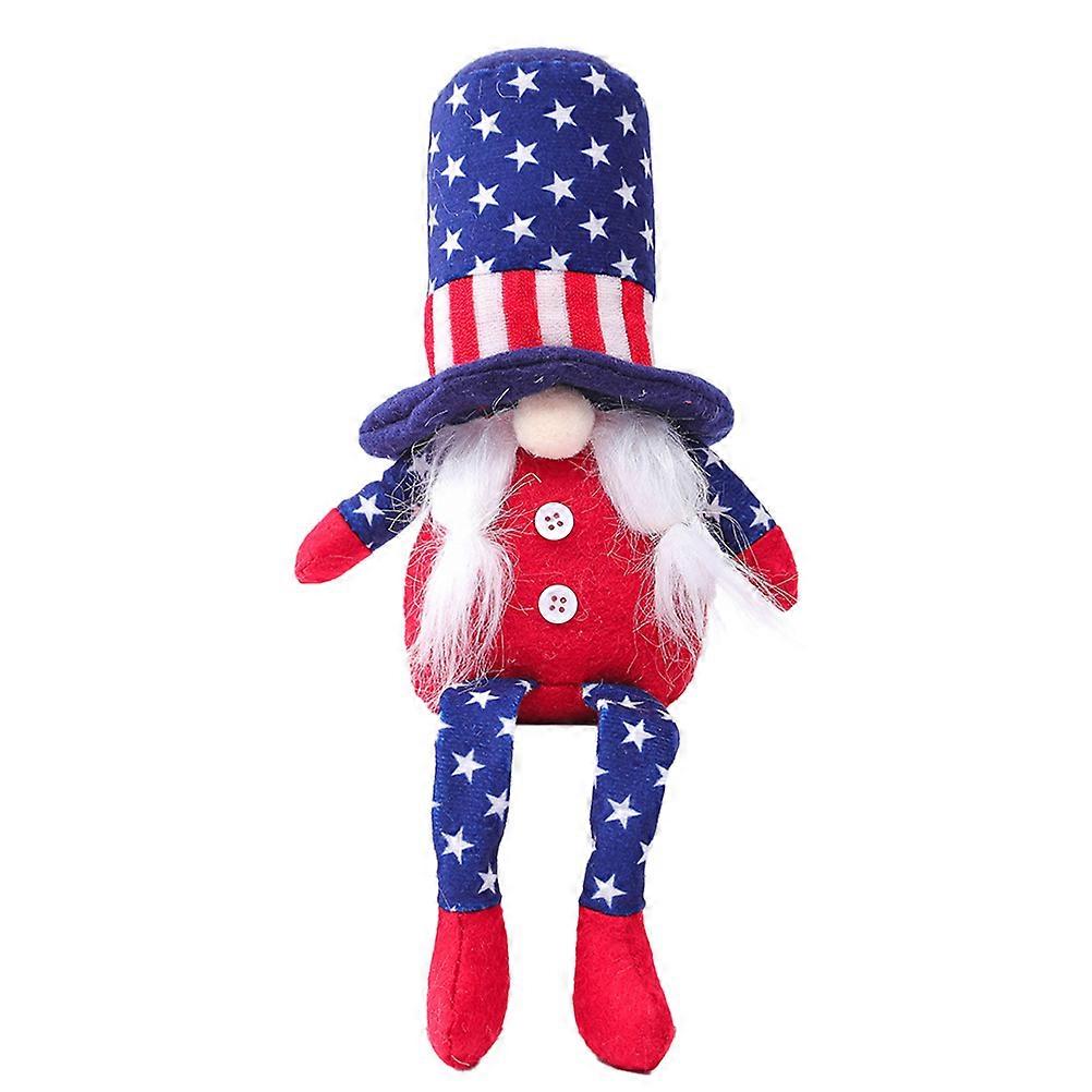 노움 디자인 데스크탑 장식 독립 기념일 어린이와 친구 21x13x6cm 1Set