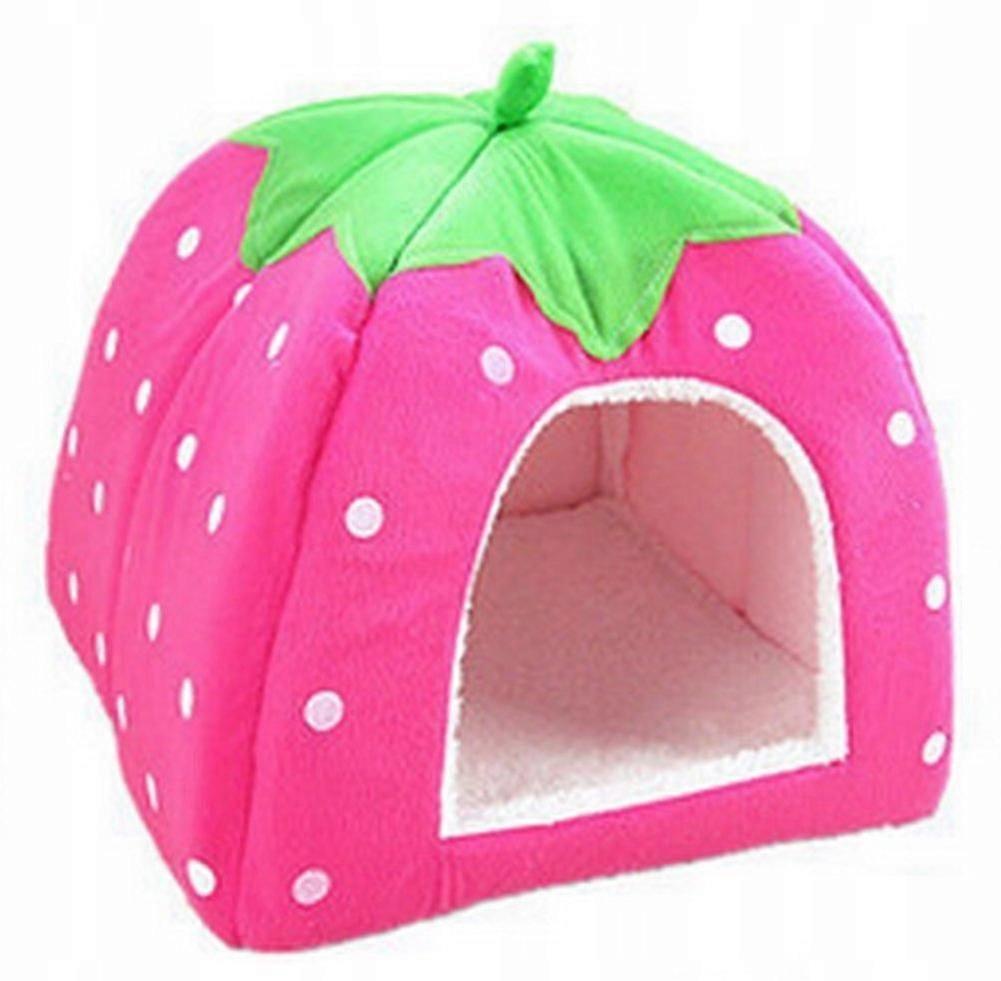 House For Guinea Pigs Strawberry Soft Coffee