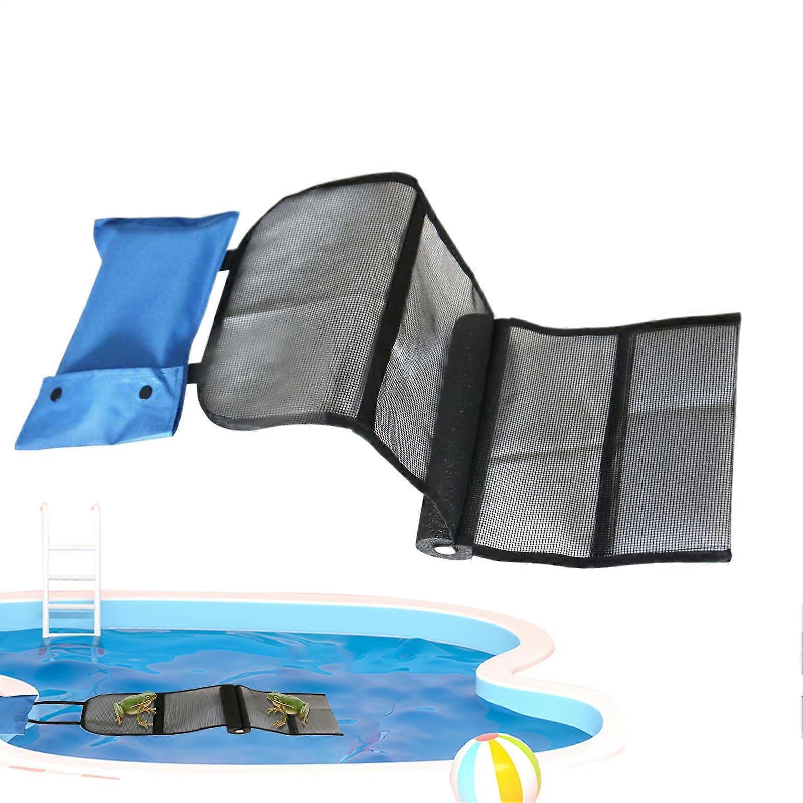 Frog Rescue Ramp, Rescue Ramp for Frogs, Small Animals Birds Versatile Rescue Platform with Exit Ladder for Birds, Toads as Pool and Spa Accessory