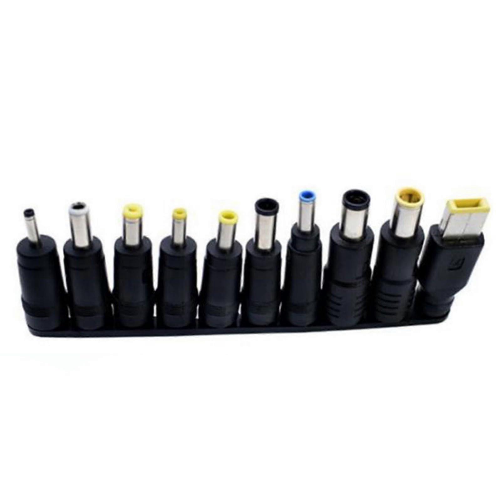Power Adapter Tips Pack of 10 Pieces/8 Pieces, Compatible with Laptop Brands, Universal Power Conversion Head